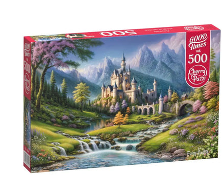 CherryPazzi Fairy Castle Puzzel 500 Stukjes