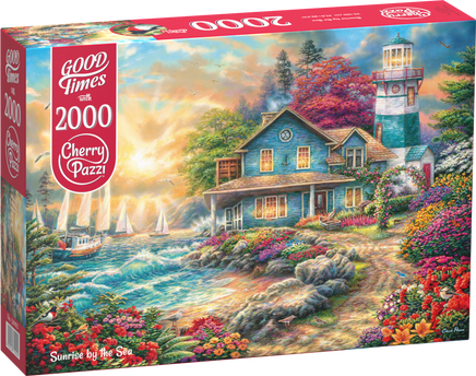 CherryPazzi Sunrise by the sea Puzzel 2000 Stukjes