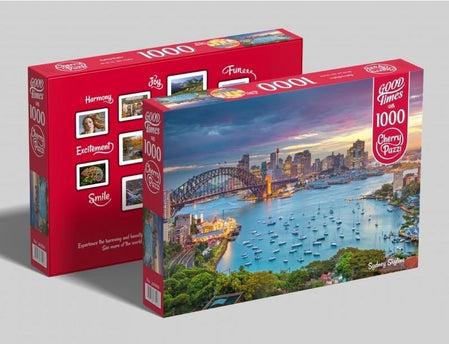 CherryPazzi Sydney Skyline Puzzel 1000 Stukjes