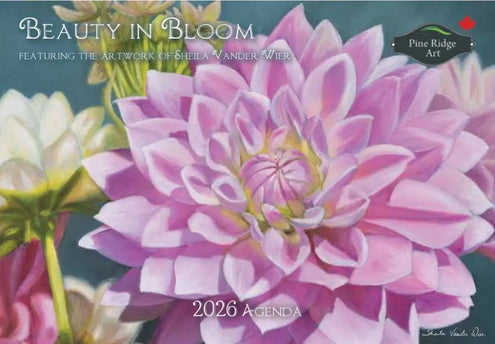 LANG Beauty in Bloom Pocket Planner 2026