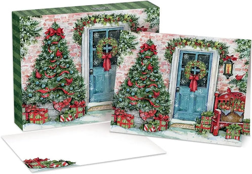 LANG Greenery Greetings Kerstkaarten
