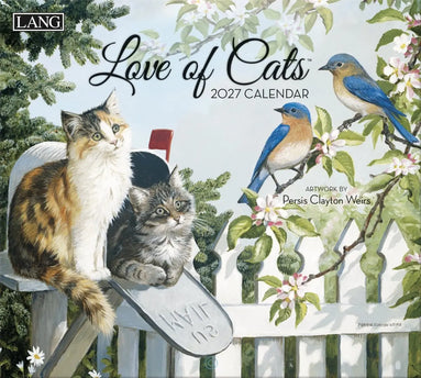 LANG Love of Cats Kalender 2027
