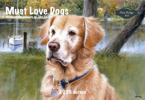 LANG Must Love Dogs Pocket Planner 2026