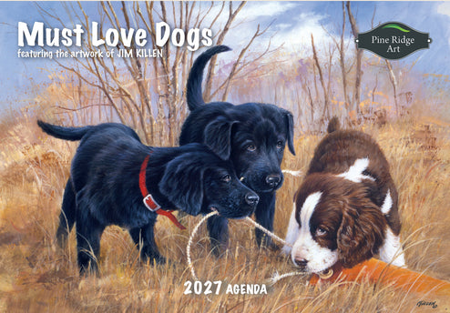 LANG Must love dogs Pocket Planner 2027