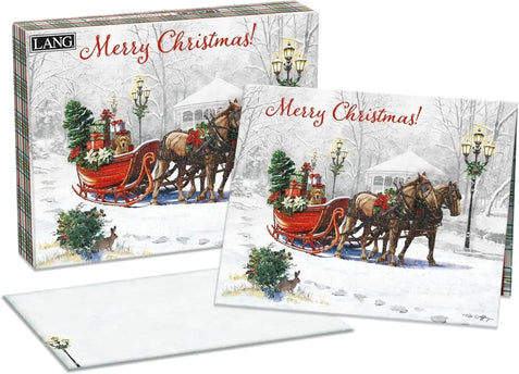 LANG Sleigh Bells Ring Kerstkaarten