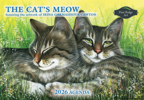 LANG The Cat's Meow Pocket Planner 2026