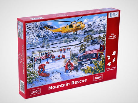 The House of Puzzles Mountain Rescue Puzzel 1000 Stukjes