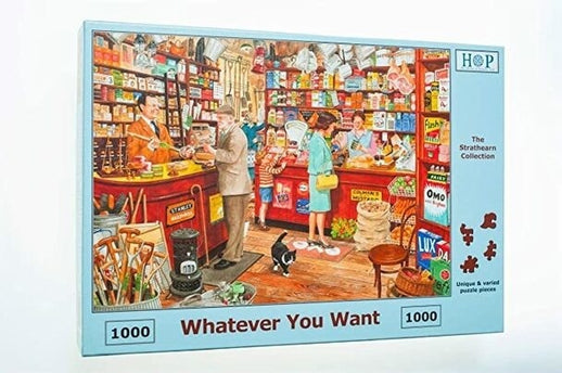 The House of Puzzles Whatever you Want Puzzel 1000 Stukjes