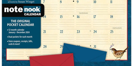 Pocket Note Nook Kalenders 2026 - Langstore