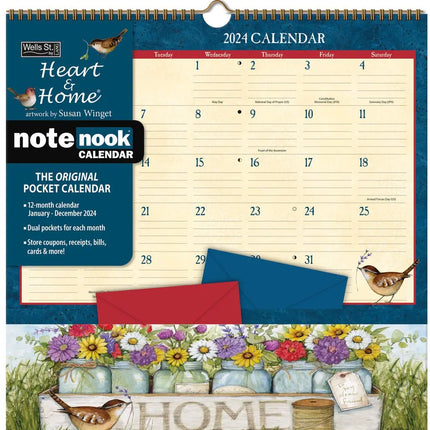 Pocket Note Nook Kalenders 2026 - Langstore