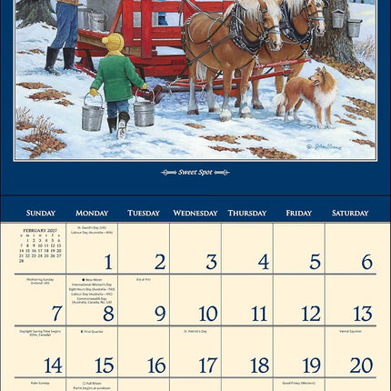 Andrews McMeel Country Seasons Kalender 2027