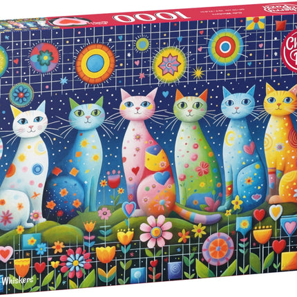 CherryPazzi Cute Whiskers Puzzel 1000 Stukjes