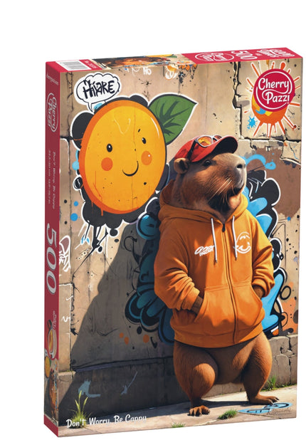 CherryPazzi Don't  Worry, Be Cappy Puzzel 500 Stukjes