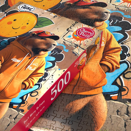 CherryPazzi Don't  Worry, Be Cappy Puzzel 500 Stukjes