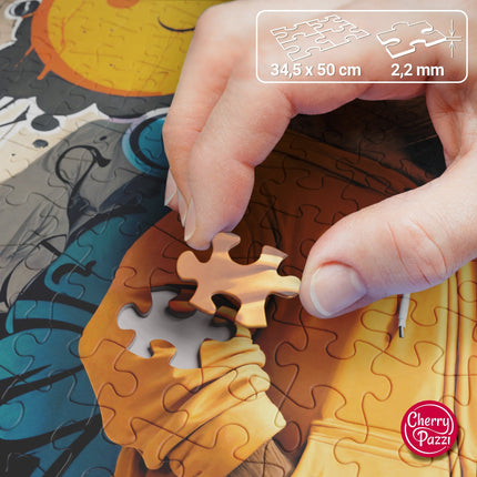 CherryPazzi Don't  Worry, Be Cappy Puzzel 500 Stukjes