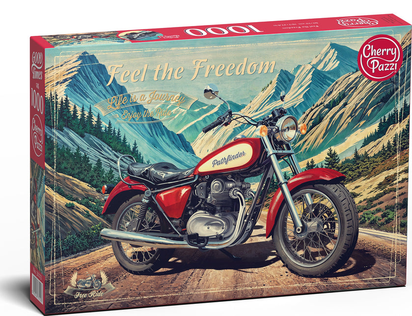 CherryPazzi Feel the Freedom Puzzel 1000 Stukjes
