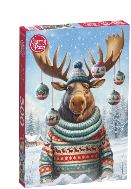CherryPazzi It Moose Be Love Puzzel 500 Stukjes