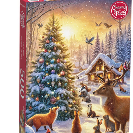 CherryPazzi Let it Snow Puzzel 500 Stukjes