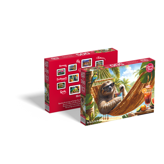 CherryPazzi No Hurry, No Worries Puzzel 500 Stukjes
