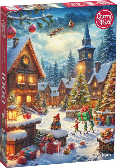 CherryPazzi Santa's Helpers Puzzel 1000 Stukjes