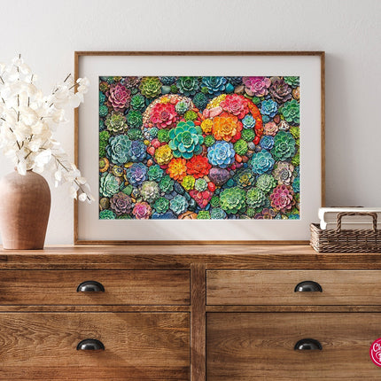 CherryPazzi The Shape of Love Puzzel 1000 Stukjes