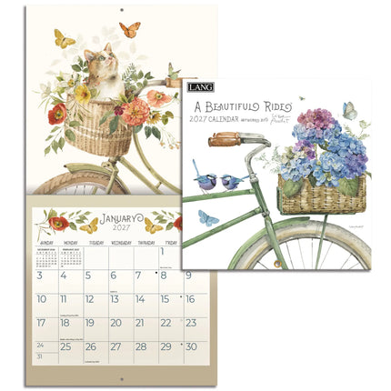LANG A Beautiful Ride Mini Kalender 2027