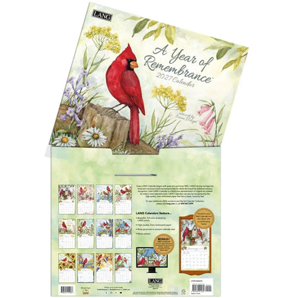 LANG A Year of Remembrance Kalender 2027