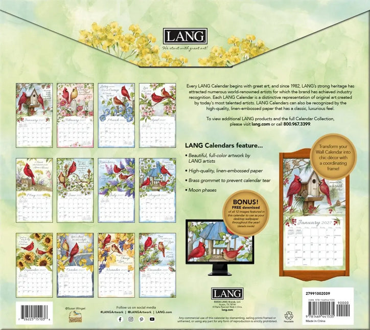 LANG A Year of Remembrance Kalender 2027