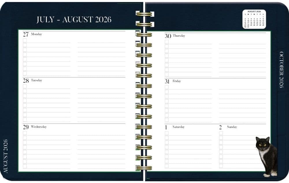 LANG American Cat Deluxe Planner 2027