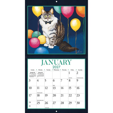 LANG American Cat Kalender 2027