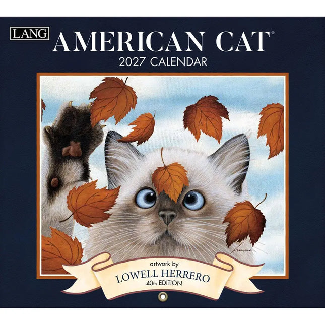 LANG American Cat Kalender 2027