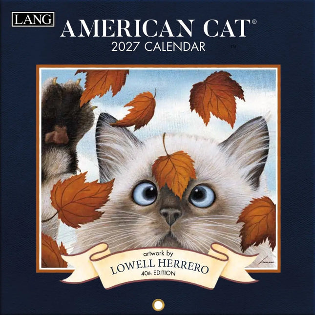 LANG American Cat Mini Kalender 2027
