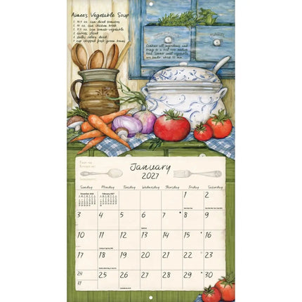 LANG American Kitchen Kalender 2027