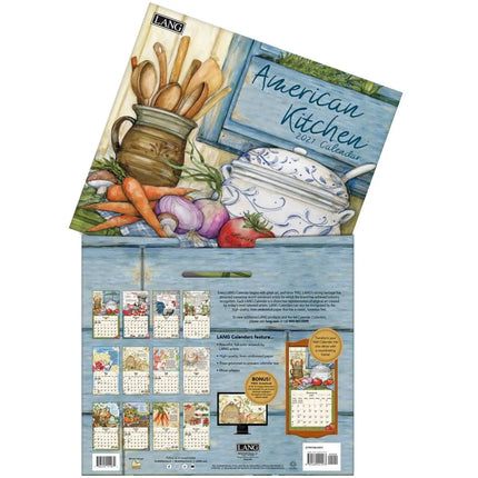 LANG American Kitchen Kalender 2027