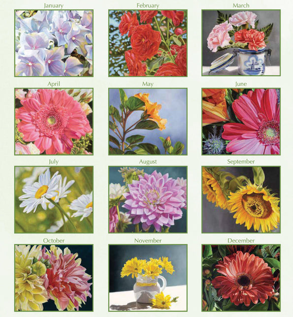 LANG Beauty in Bloom Pocket Planner 2026