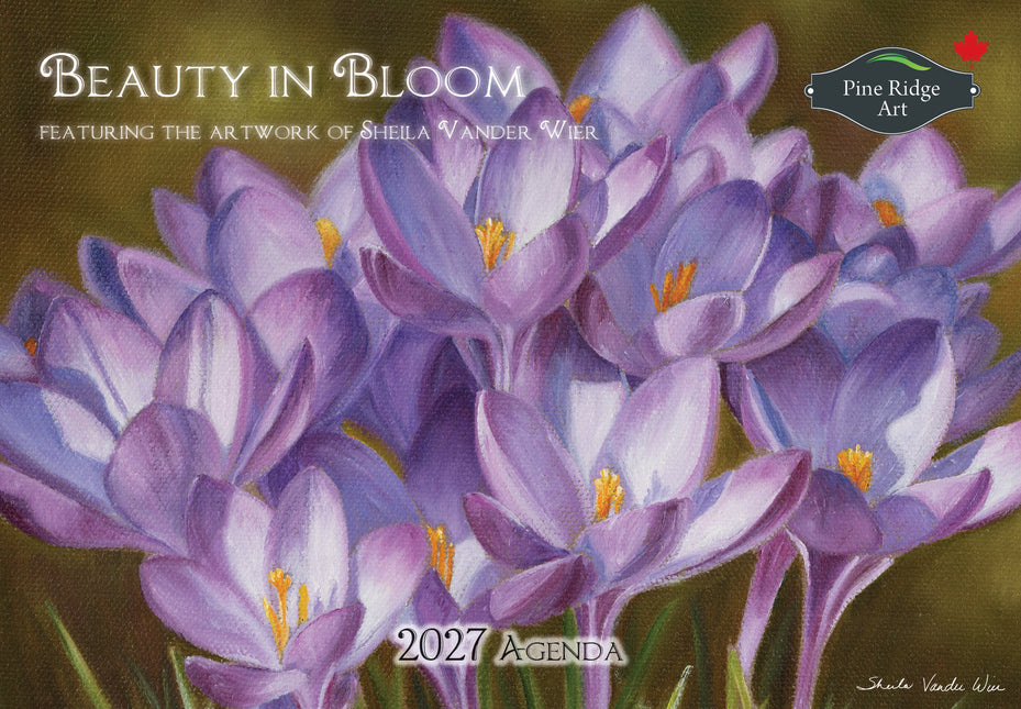 LANG Beauty in Bloom Pocket Planner 2027