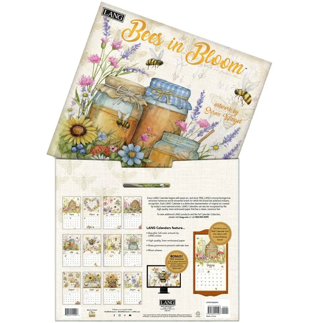 LANG Bees in Bloom Kalender 2027