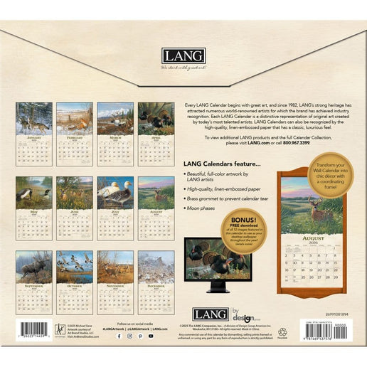 Lang Store LANG and LEGACY calendars 2025 Langstore