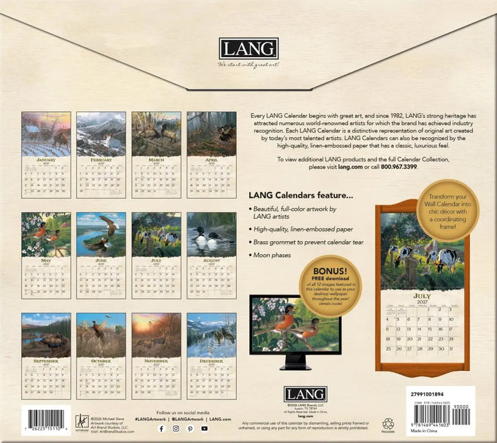 LANG Beyond the Woods Kalender 2027