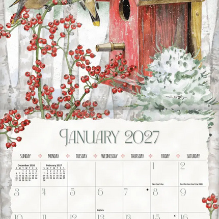 LANG Birdhouses Kalender 2027