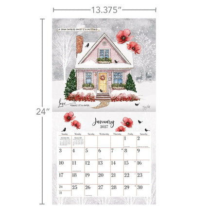 LANG Bless This Home Kalender 2027