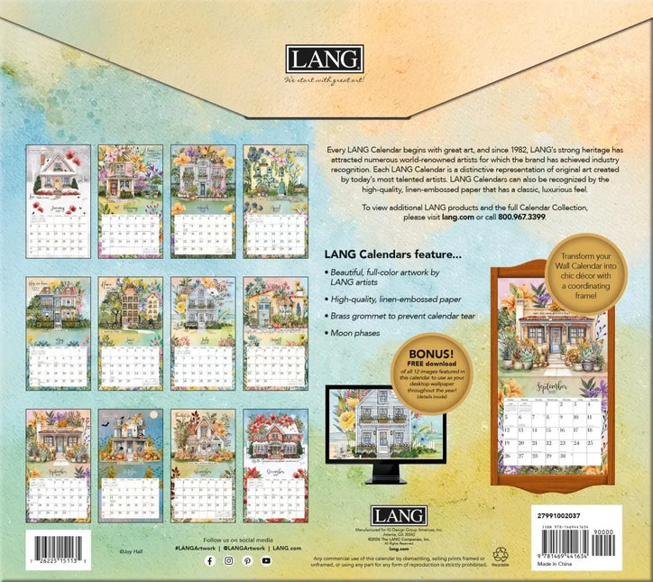 LANG Bless This Home Kalender 2027