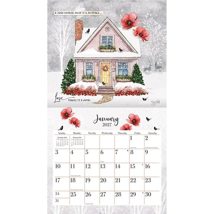 LANG Bless This Home Kalender 2027