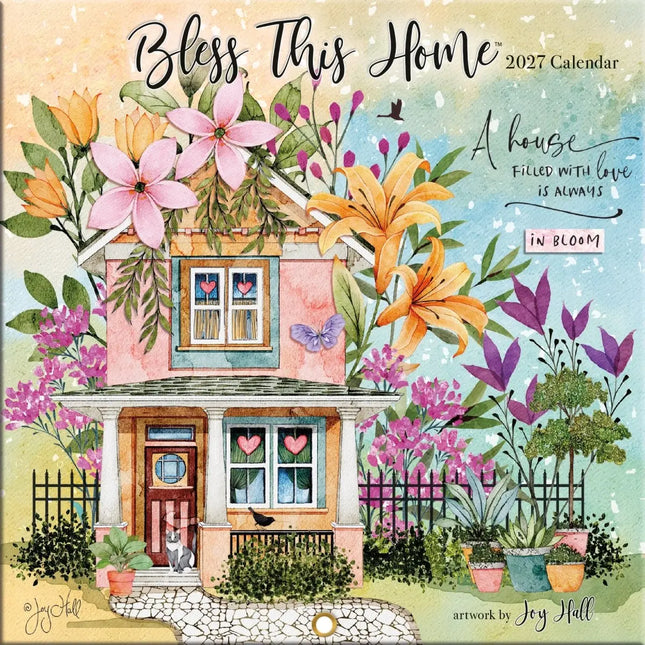 LANG Bless this home Mini Kalender 2027