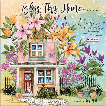 LANG Bless this home Mini Kalender 2027