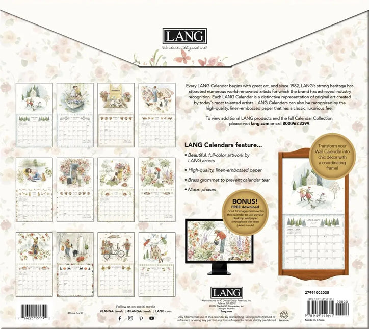 LANG Blissful Moments Kalender 2027