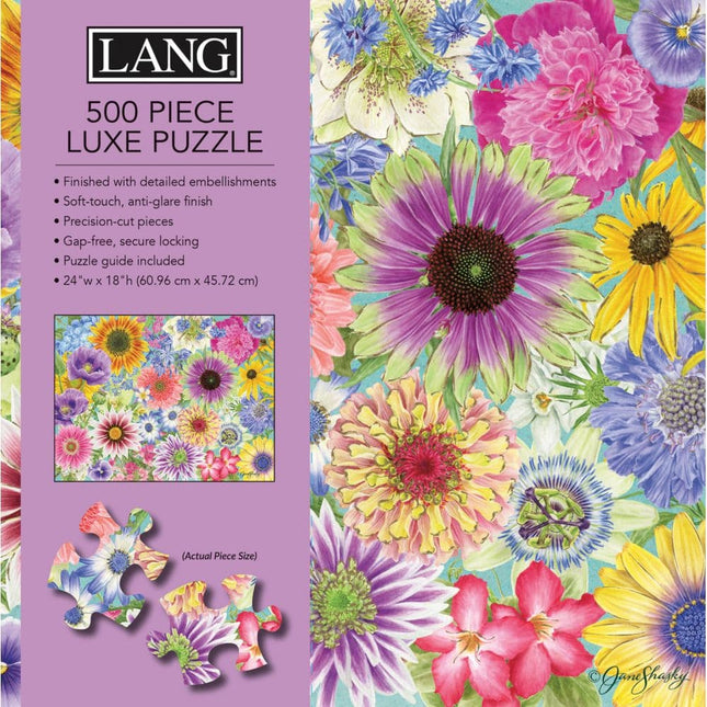 LANG Botanical Inspirations Luxe Puzzel 500 Stukjes