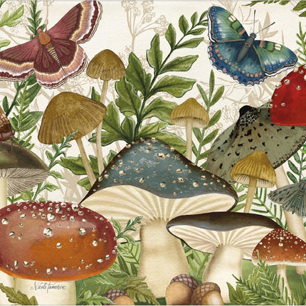 LANG Botanical Mushrooms Notitiekaarten