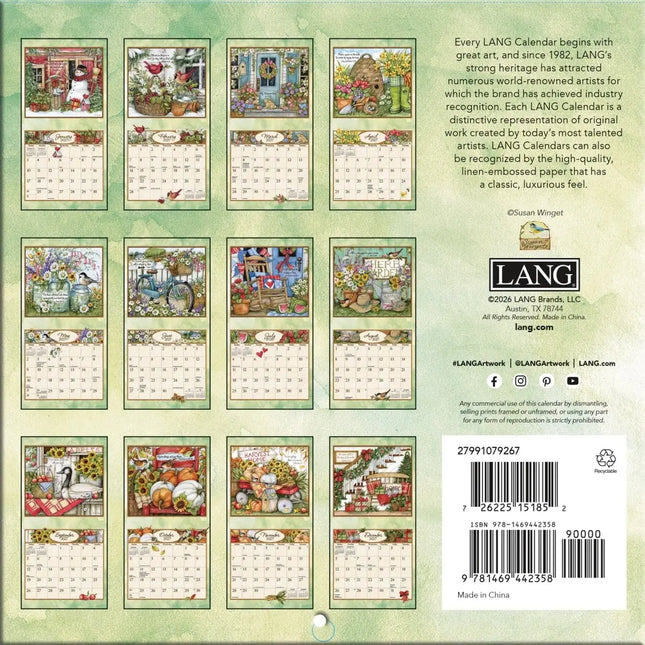 LANG Bountiful Blessings Mini Kalender 2027