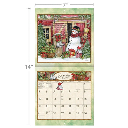 LANG Bountiful Blessings Mini Kalender 2027